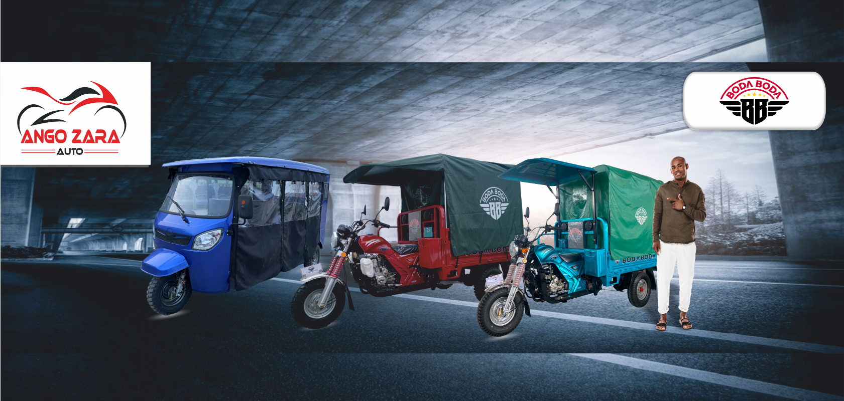 Passenger & Cargo Tricycle